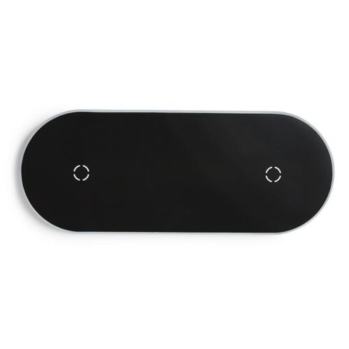Light-Up-Your-Logo Duo Wireless Charging Pads Thumbnail