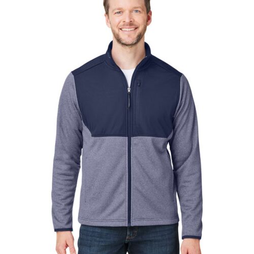 Men's Venture Heathered Stripe Hybrid Jacket Thumbnail